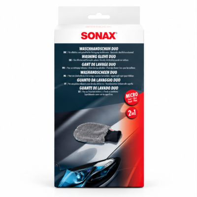 SONAX DUO – delikatna, dwustronna rękawica do mycia samochodu (419100) SONAX DUO – delikatna, dwustronna rękawica do mycia samochodu (419100)
