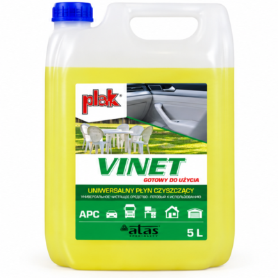 Uniwersalny płyn czyszcząco-odtłuszczający PLAK Vinet 5 L (ATA046949)