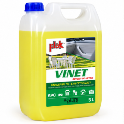 Uniwersalny płyn czyszcząco-odtłuszczający PLAK Vinet 5 L (ATA046949) 2