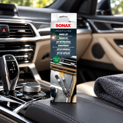SONAX PROFILINE – zestaw pędzli detailingowych do samochodu 2 szt. (299000) 2